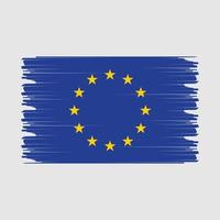 europeu bandeira ilustração vetor