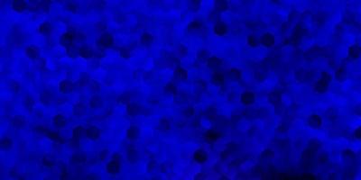 textura vector azul escuro com hexágonos coloridos.