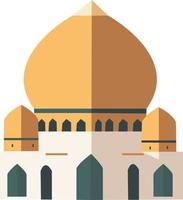 Ramadã kareem mesquita ícone vetor