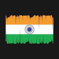 Índia bandeira vetor ilustração