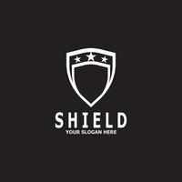 escudo proteção logotipo vetor ilustração
