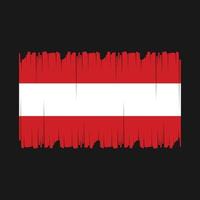 Áustria bandeira vetor ilustração