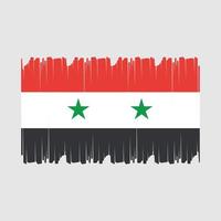 Síria bandeira vetor ilustração
