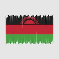 malawi bandeira vetor ilustração