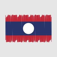 ilustração do vetor da bandeira do laos