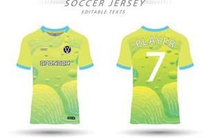 melhor vetor futebol jérsei modelo esporte t camisa Projeto