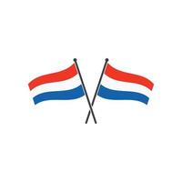 Holanda bandeira vetor ilustração Projeto