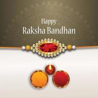 festival hindu indiano feliz festa raksha bandhan fundo vetor