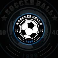 futebol bola Esportes vetor logotipo Projeto