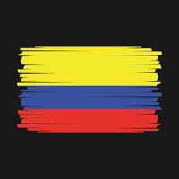 vetor bandeira colômbia