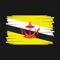 vetor da bandeira do brunei