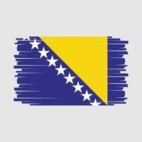 vetor bandeira da bósnia