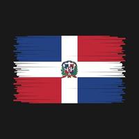 vetor bandeira da república dominicana