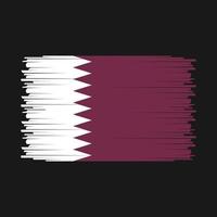 vetor da bandeira do qatar