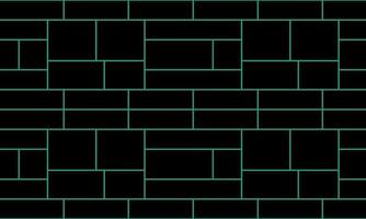 abstrato Preto fundo com quadrado e desatado padronizar. geométrico estilo estoque vetor. vetor