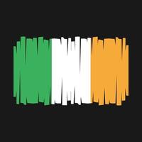 vetor da bandeira da irlanda