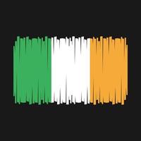 vetor da bandeira da irlanda