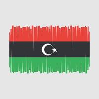 vetor da bandeira da libia