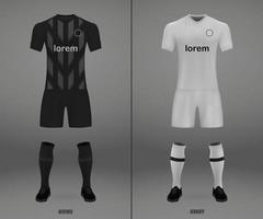 futebol kit do hoffenheim 2018-19, camisa modelo vetor