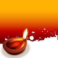 diwali diya design vetor