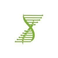 conceito de ícone de ilustração de projeto genético de saúde vetor