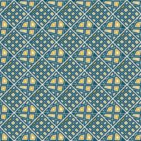 Mediterrâneo estilo cerâmico telha padronizar étnico folk enfeite colorida desatado geométrico padronizar vetor