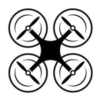 zangão quadcopter ícone vetor para gráfico projeto, logotipo, local na rede Internet, social meios de comunicação, Móvel aplicativo, ui ilustração