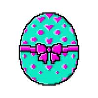 pixel arte Páscoa ovos Projeto ilustração vetor