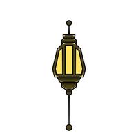 islâmico lanterna ícone, ilustração do uma lanterna com a elegante conceito, adequado para Ramadã e eid desenhos vetor