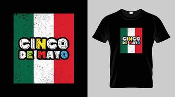 cinco de maionese festival camiseta projeto, mexicano festival vetor camiseta Projeto