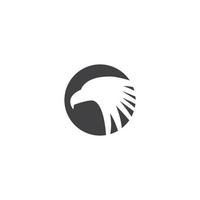 falcon logo template vector