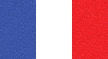 bandeira França ícone vetor