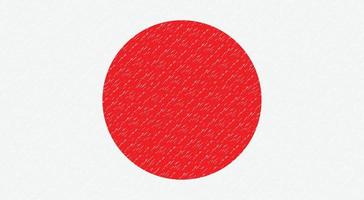 bandeira Japão ícone vetor