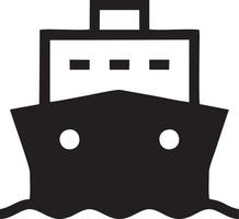 barco ícone símbolo Projeto vetor imagem. ilustração do a navio barco transporte Projeto imagem. eps 10.