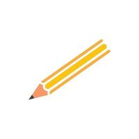 lápis vetor ilustração ícone e logotipo do Educação
