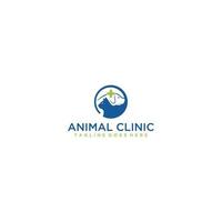 animal Cuidado logotipo Projeto. animal fazer compras e veterinário logotipo conceito. vetor logotipo modelo