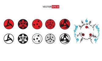 akatsuki emblema, naruto animê 23211207 Vetor no Vecteezy