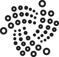 ícone de linha para iota vetor