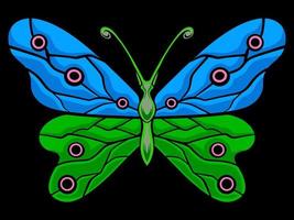 lindo borboleta vetor Projeto para elementos