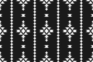 arte padrão de tecido ikat. padrão geométrico étnico sem costura tradicional. estilo americano, mexicano. vetor