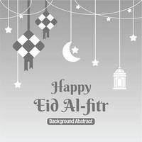 editável eid venda poster modelo. com diamante enfeites, lua, estrelas e lanternas. Projeto para social meios de comunicação e rede. islâmico vetor ilustração