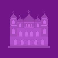 mesquita ícone Projeto ilustração vetor