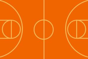 basquetebol quadra esporte vetor ilustração laranja fundo, não pessoas abstrato fundo gráfico local na rede Internet cartão poster calendário impressão
