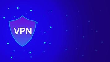 vpn seguro conexão, dados criptografia, cyber segurança e privacidade fundo conceito com cópia de espaço. vetor ilustração.