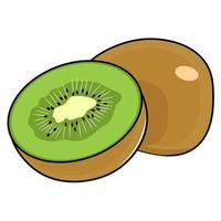 vetor ilustração do kiwi fruta