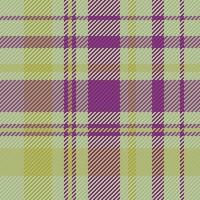 têxtil Verifica desatado. vetor padronizar textura. tecido tartan xadrez fundo.