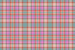 fundo tecido tartan. vetor têxtil verificar. textura desatado xadrez padronizar.