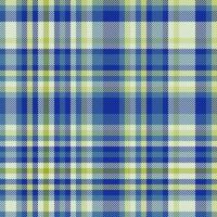 fundo desatado verificar. tecido xadrez tartan. têxtil padronizar textura vetor. vetor