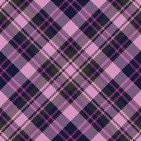 Verifica tecido desatado. tartan xadrez padronizar. fundo têxtil textura vetor. vetor