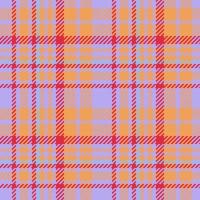 desatado tecido textura. têxtil tartan xadrez. vetor fundo Verifica padronizar.